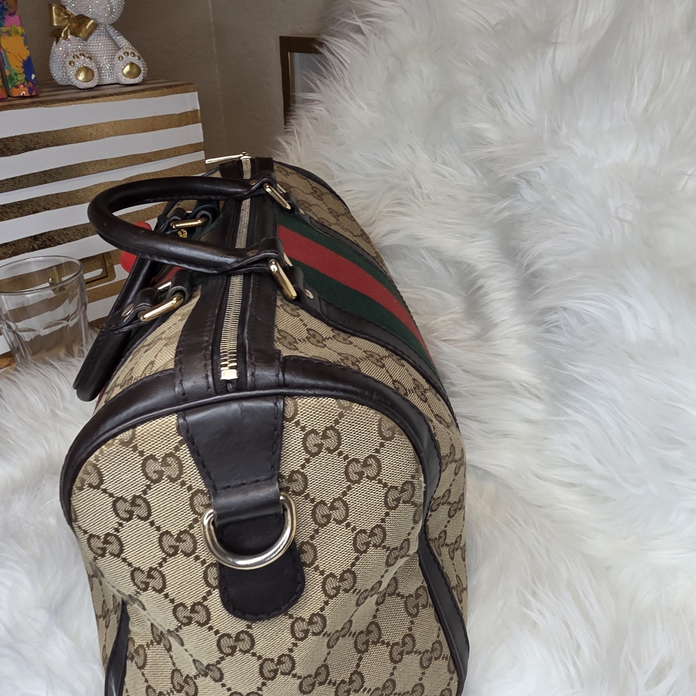 Gucci Sherryline 3 Pc Set. Boston Bag, Wallet, and Keyholder Card Case. - Picture 6 of 12
